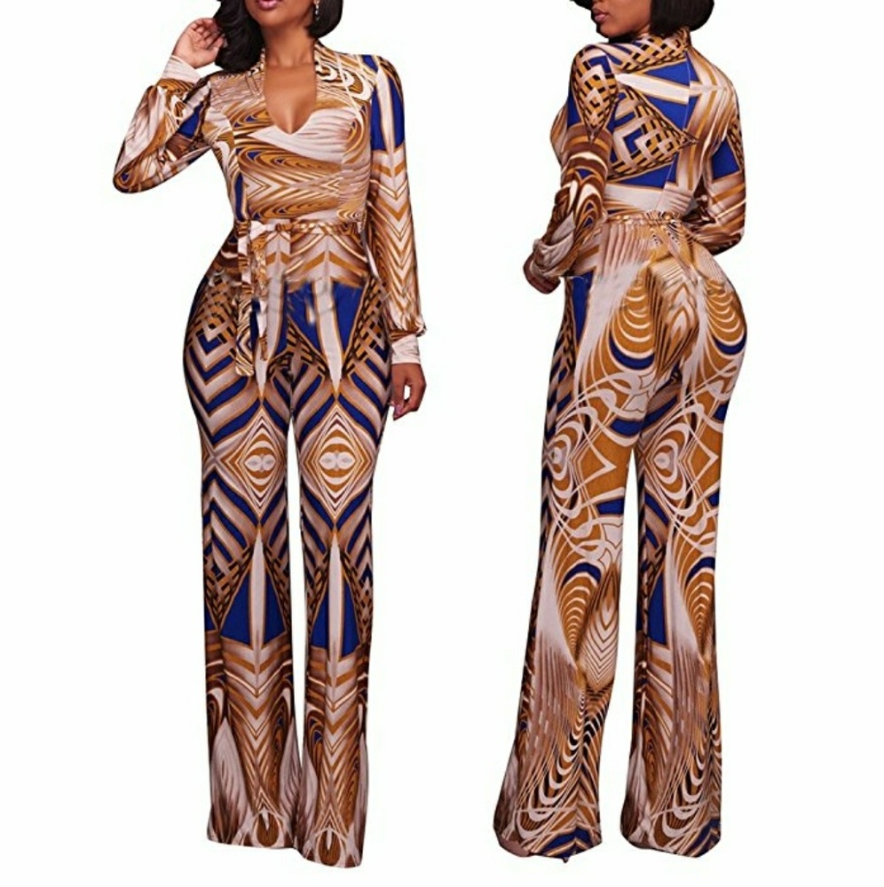 Tribal Print Jumpsuit